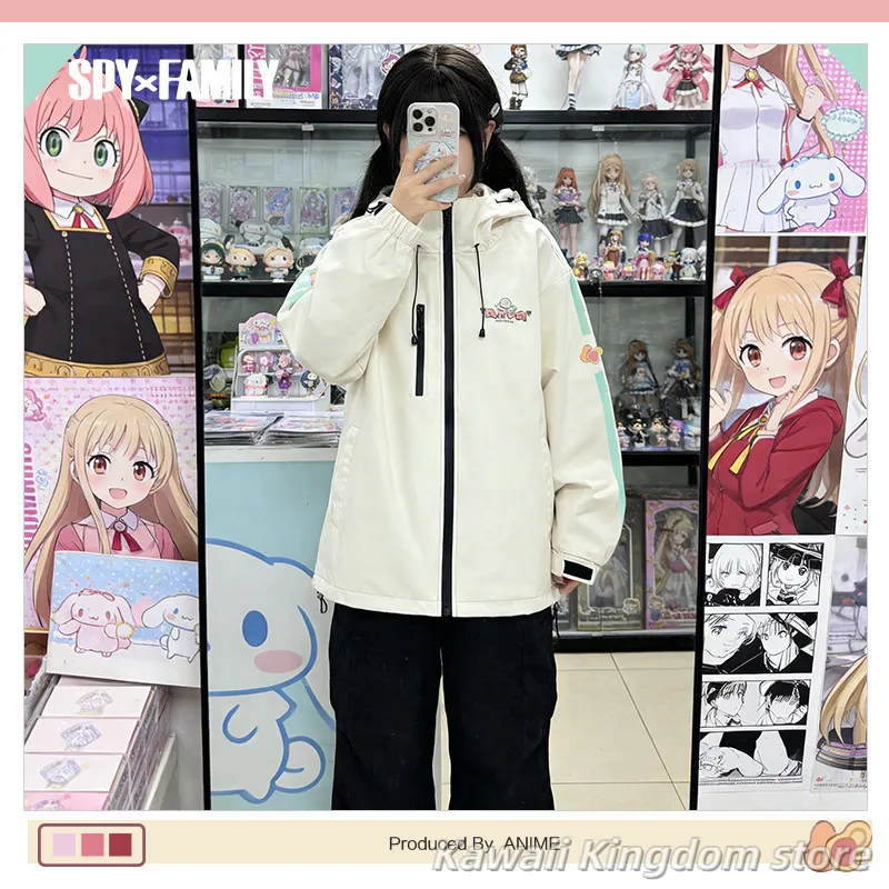 Spy × Family Anya Forger Long Sleeve Jacket Unisex Coat Hoodie Zipper Fashion Cool Hooded Sweatshirt Top Cosplay Costume
Spy × Family Anya Forger Long Sleeve Jacket Unisex Coat Hoodie Zipper Fashion Cool Hooded Sweatshirt Top Cosplay Costume