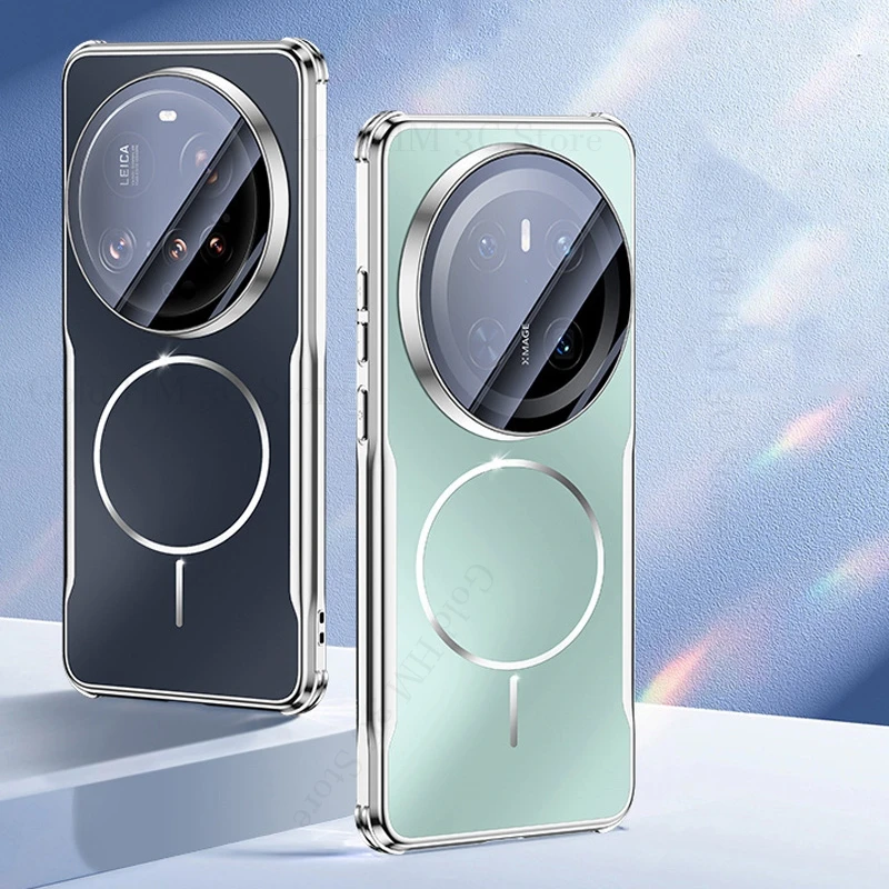For Xiaomi 15 Ultra 6D Plating Armor Shockproof Case For XIAOMI 14 Ultra For Magsafe Magnet Lens Protector Cover For Mi 15 Pro
For Xiaomi 15 Ultra 6D Plating Armor Shockproof Case For XIAOMI 14 Ultra For Magsafe Magnet Lens Protector Cover For Mi 15 Pro