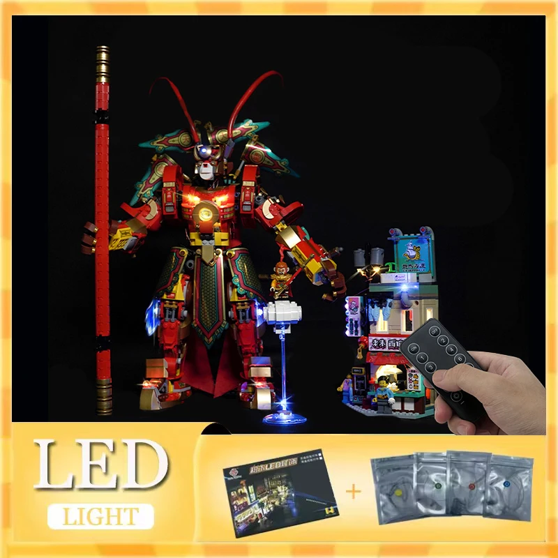 Комплект радиоуправляемого светодиодного фонаря «сделай сам» для LEGO 80012 Gold Warrior Mech (только светодиодный светильник, без модели блоков)
Комплект радиоуправляемого светодиодного фонаря «сделай сам» для LEGO 80012 Gold Warrior Mech (только светодиодный светильник, без модели блоков)