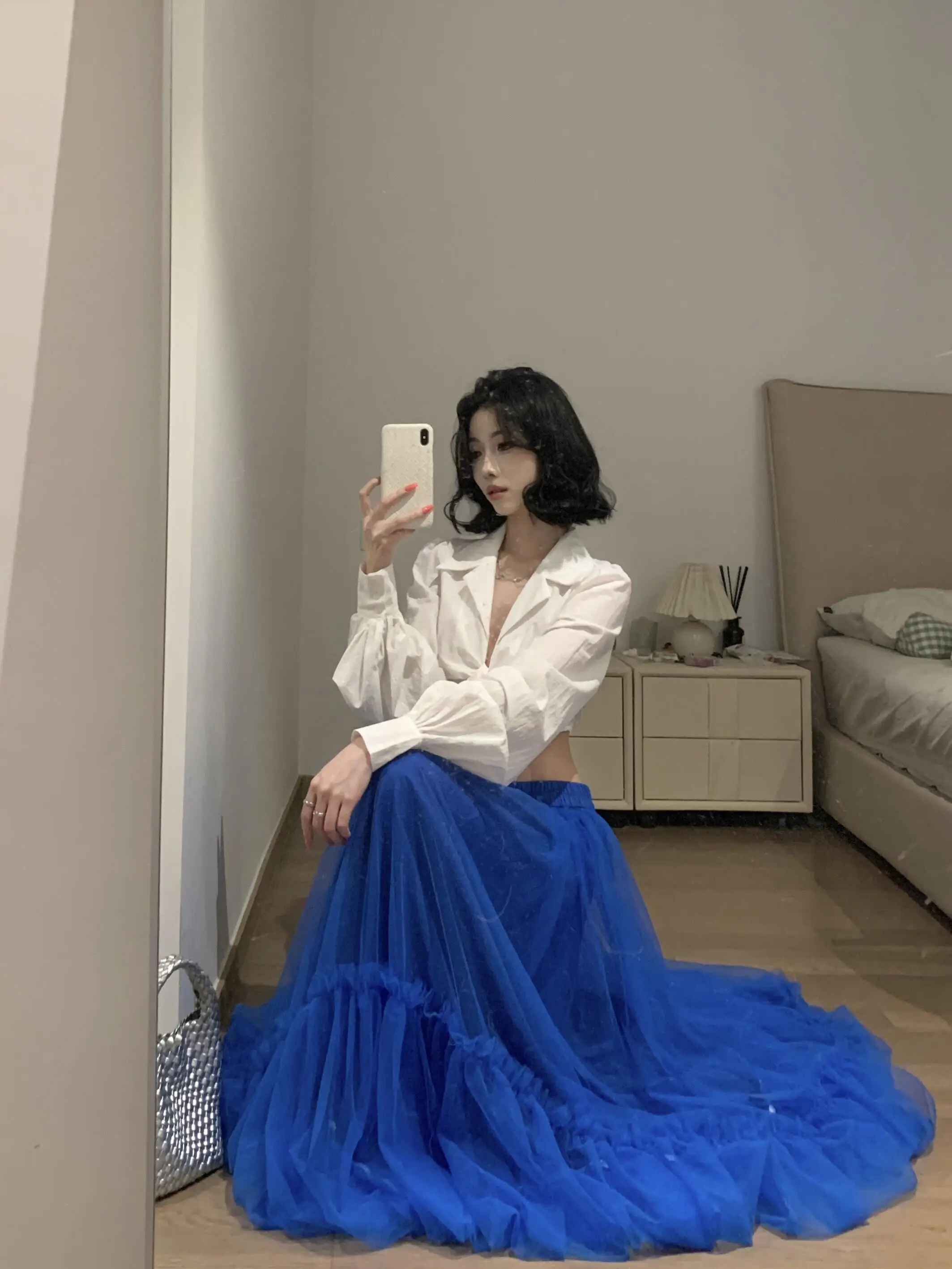 Kumikumi Pure Desire Style Women's Summer Slim Fit Shirt And Skirt Set Long Sleeve White Sexy Two Piece Ensemble High Waist
Kumikumi Pure Desire Style Women's Summer Slim Fit Shirt And Skirt Set Long Sleeve White Sexy Two Piece Ensemble High Waist