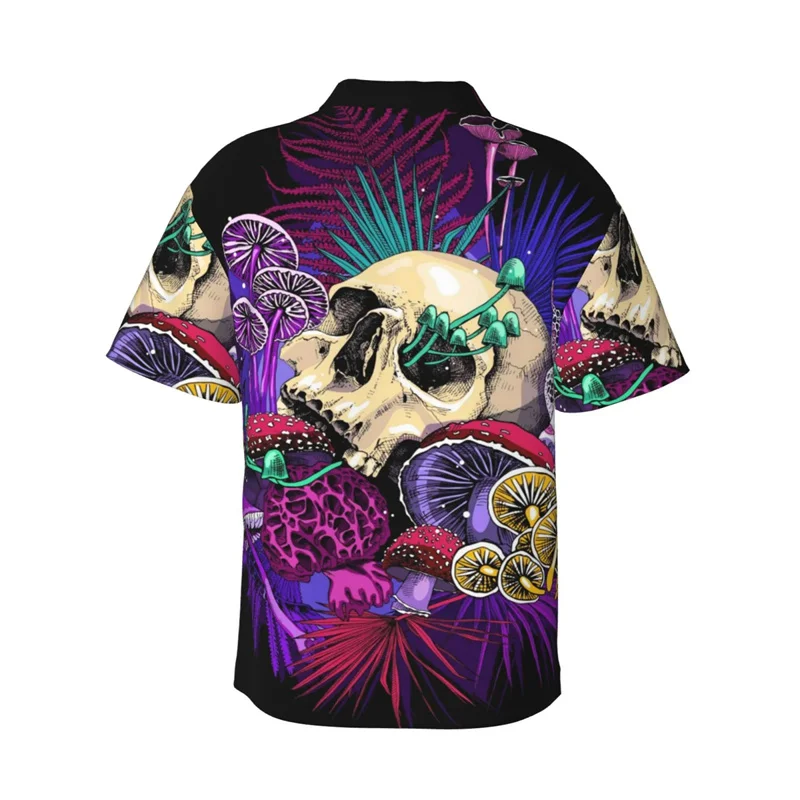 Cool Hawaiian Men'S Skull Mushroom Printed Short Sleeve Shirts Fashion Vacation Beach Shirts Women Kid Street Floral Tops Clothe
Cool Hawaiian Men'S Skull Mushroom Printed Short Sleeve Shirts Fashion Vacation Beach Shirts Women Kid Street Floral Tops Clothe