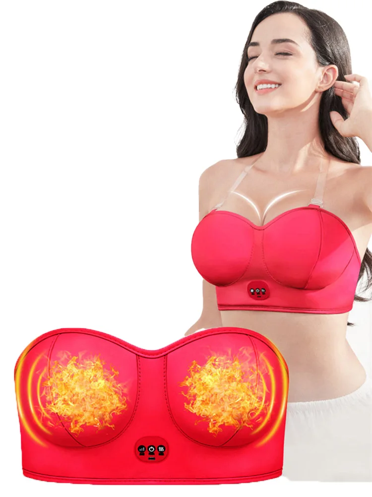 Electric Bra Breast Massage Multifunctional Vibration Massage Breast Enlargement Enhancement Breast Heating Stimulation Machine
Electric Bra Breast Massage Multifunctional Vibration Massage Breast Enlargement Enhancement Breast Heating Stimulation Machine