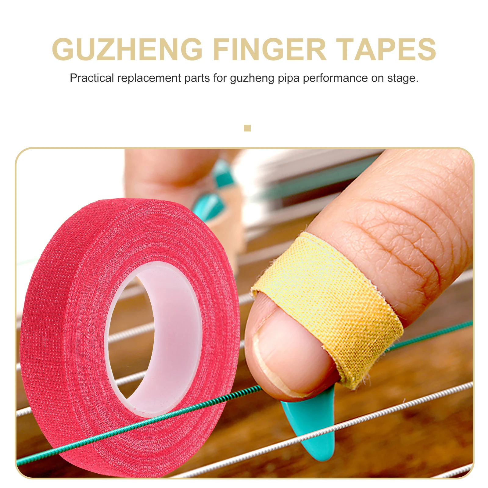 5pcs Guzheng Tape Adjustable Breathable Anti allergic Finger Adhesive Tapes Pipa Supplies Environmental Glue Replacement Parts
5pcs Guzheng Tape Adjustable Breathable Anti allergic Finger Adhesive Tapes Pipa Supplies Environmental Glue Replacement Parts