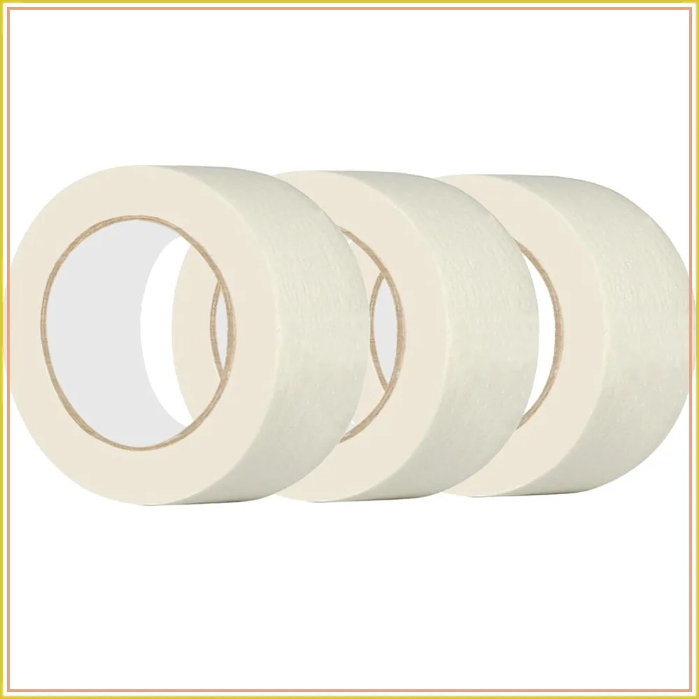 3 Pack Masking Tape 2in x 55yd, 165yd Total, Easy Tear & Residue-Free
3 Pack Masking Tape 2in x 55yd, 165yd Total, Easy Tear & Residue-Free