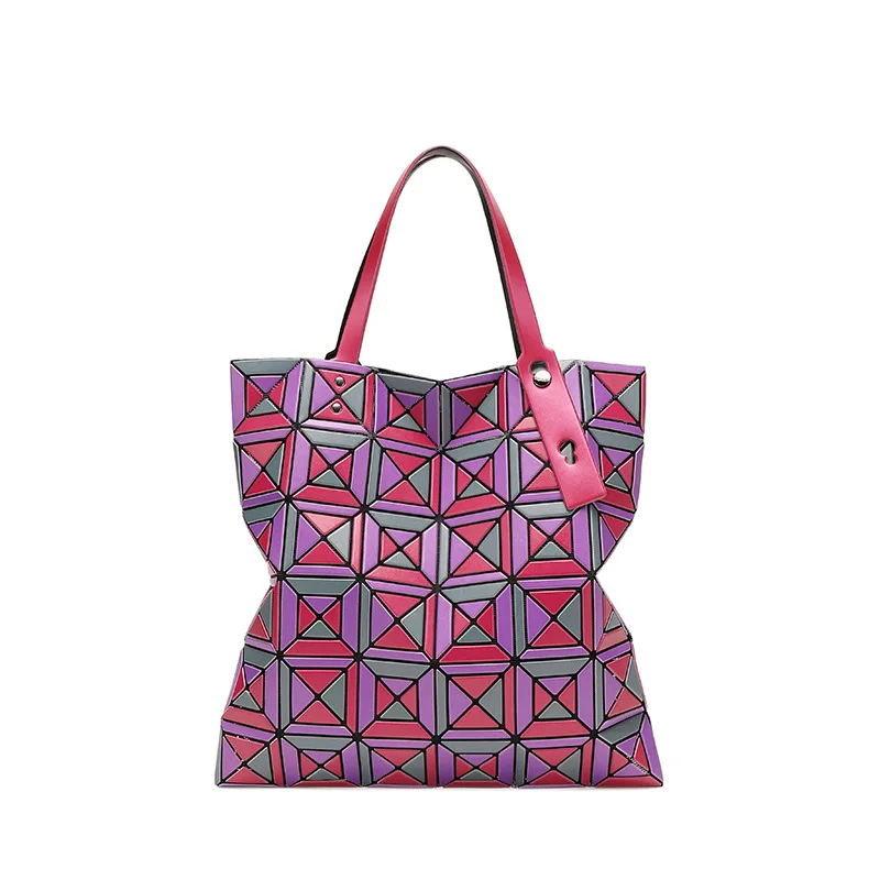 Macaron Tote Bag Japanese Limited Geometric Diamond Pattern Bag Color Block Six-Compartment Shoulder Bag Women Fashionable
Macaron Tote Bag Japanese Limited Geometric Diamond Pattern Bag Color Block Six-Compartment Shoulder Bag Women Fashionable