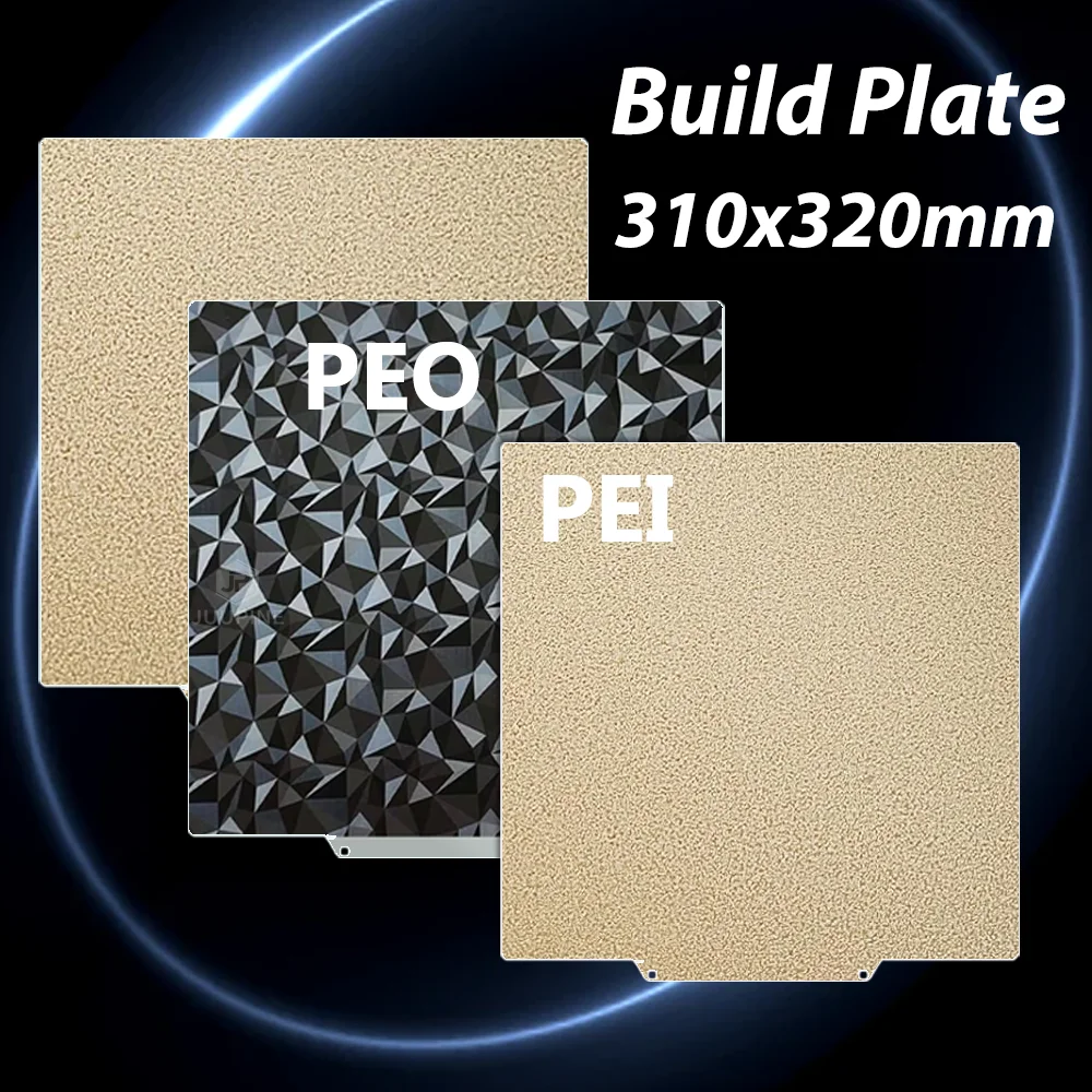 310x320 Build Plate Pei sheet PEO H5H Heat Bed Double Side Spring Steel Sheet 310x320 Sheet For Ender 3 Max cr 10s pro Bed
310x320 Build Plate Pei sheet PEO H5H Heat Bed Double Side Spring Steel Sheet 310x320 Sheet For Ender 3 Max cr 10s pro Bed