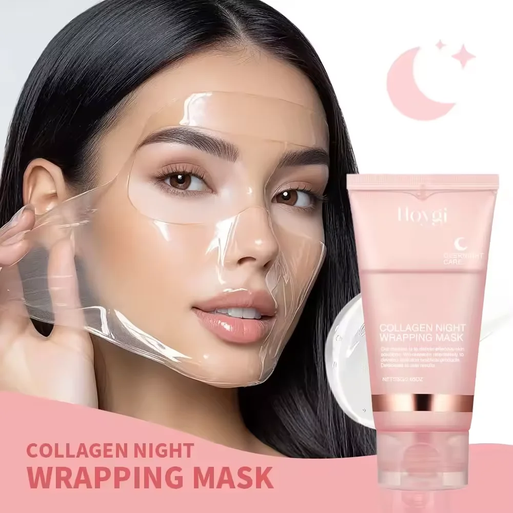 Korean Collagen Wrapping Peel Off Overnight Facial Mask Set Collagen Night Wrapping Mask Deeply Hydrates Night Care Mask Cream
Korean Collagen Wrapping Peel Off Overnight Facial Mask Set Collagen Night Wrapping Mask Deeply Hydrates Night Care Mask Cream