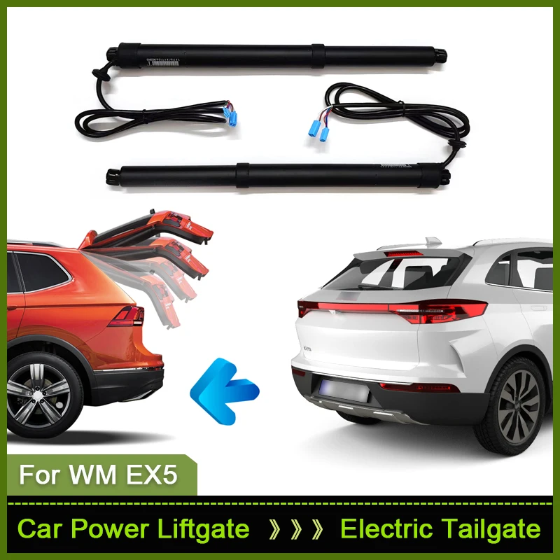 Для WM EX5 2019 ~ 2022 автомобильная электрическая система подъема задней двери, комплект автоматического открывания задних ворот, автоматический подъем задней двери для багажника 
Для WM EX5 2019 ~ 2022 автомобильная электрическая система подъема задней двери, комплект автоматического открывания задних ворот, автоматический подъем задней двери для багажника