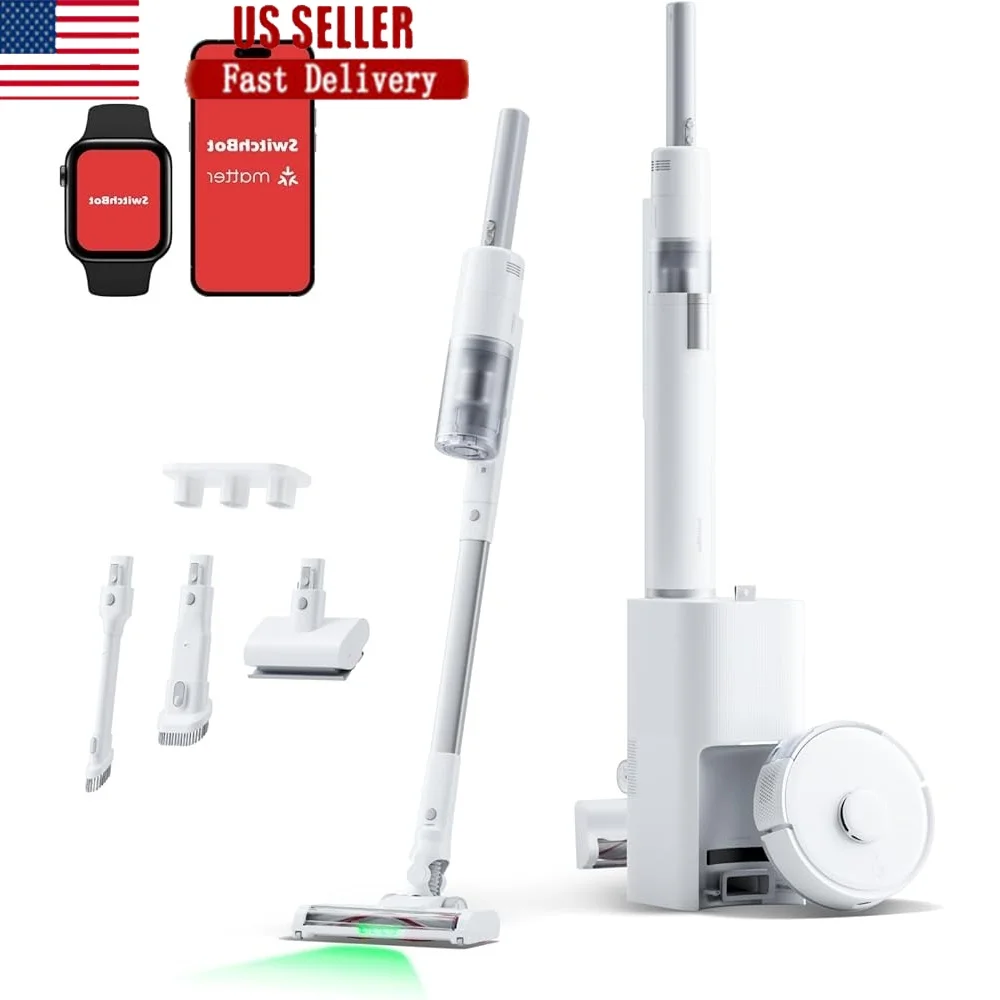 Robot Vacuum Cleaner Cordless Combo TwinFlow Suction Technology Automatic Dust Collection Station Lightweight Silent Operation
Robot Vacuum Cleaner Cordless Combo TwinFlow Suction Technology Automatic Dust Collection Station Lightweight Silent Operation