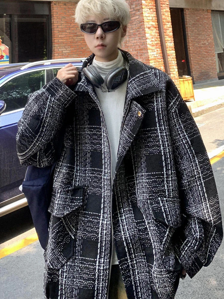 Casual Loose Men's Jaet Hong Kong Sle Plaid Haome Spring Autumn New Arrival High End Trendy Brand Upper Apparel
Casual Loose Men's Jaet Hong Kong Sle Plaid Haome Spring Autumn New Arrival High End Trendy Brand Upper Apparel