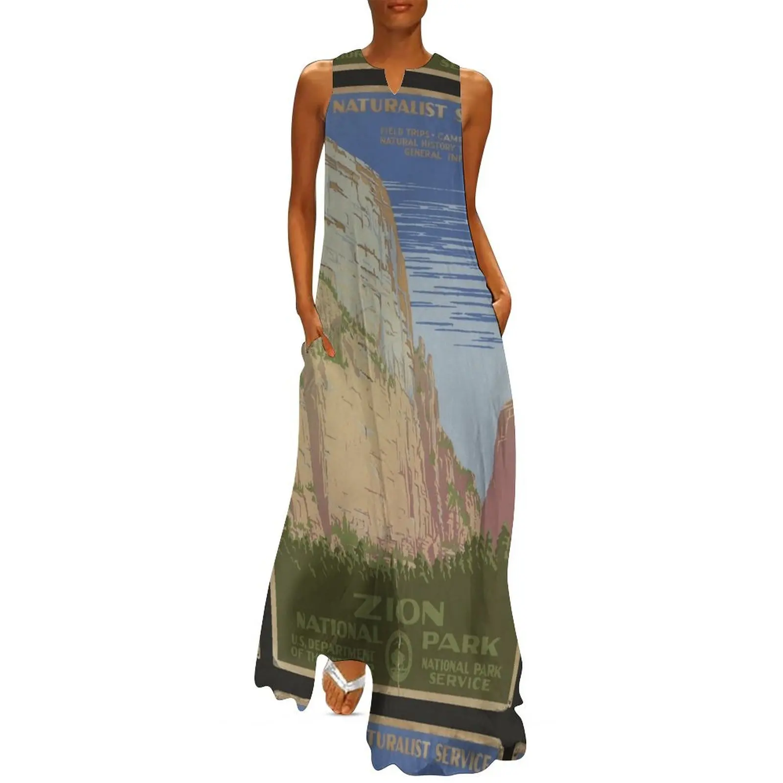 Vintage Zion Natonal Park Tourism Poster Long Dress luxury woman evening dress birthday dresses for women women evening dress
Vintage Zion Natonal Park Tourism Poster Long Dress luxury woman evening dress birthday dresses for women women evening dress