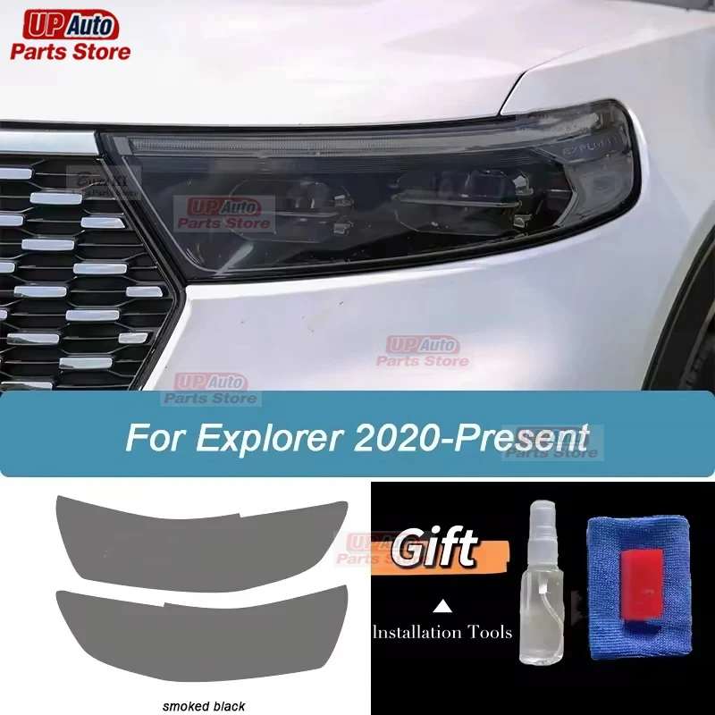 2 Pcs Car Headlight Protective Film Transparent Black TPU Sticker For Ford Explorer 2016-2021 U625 Accessories
2 Pcs Car Headlight Protective Film Transparent Black TPU Sticker For Ford Explorer 2016-2021 U625 Accessories