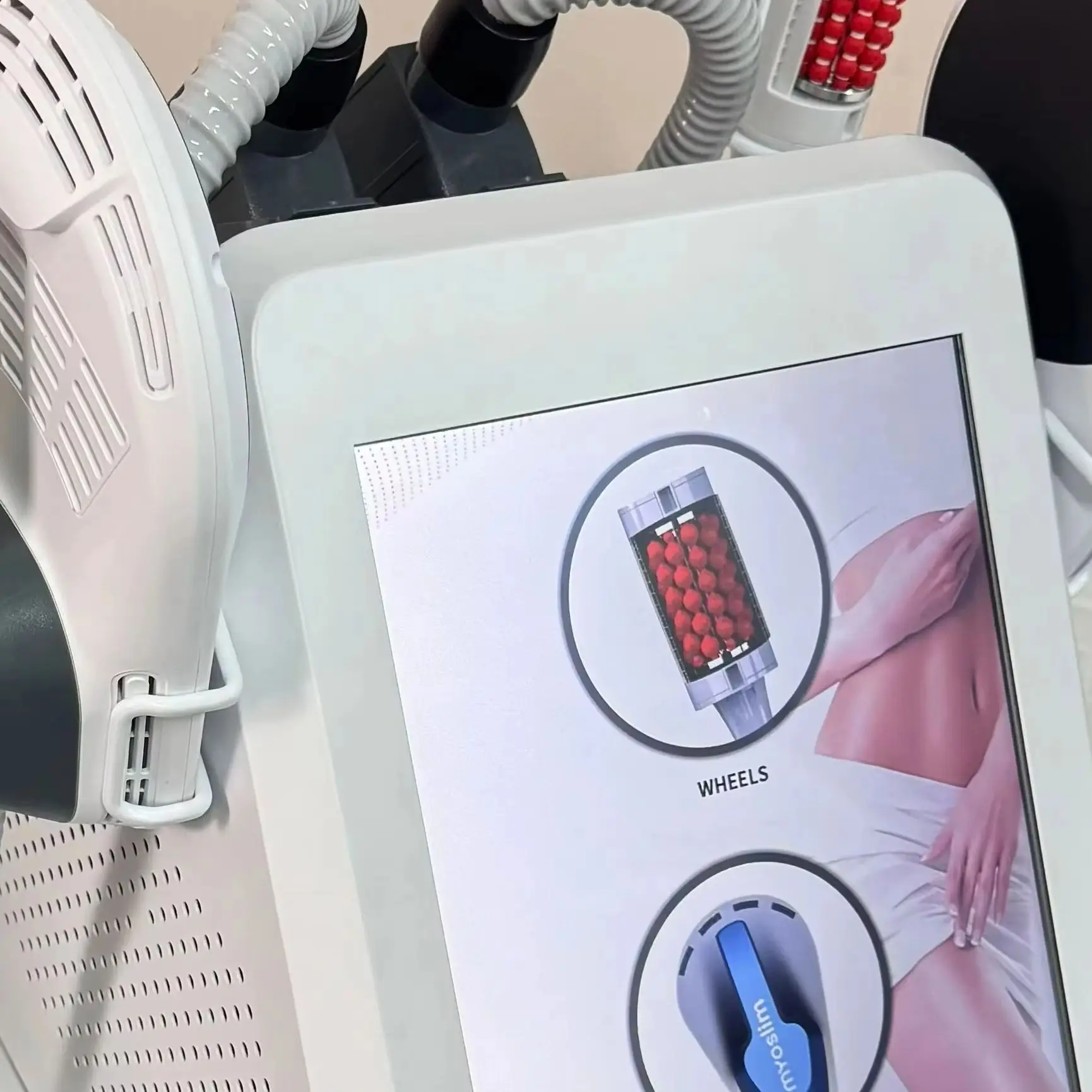 EMS Vacuum Inner Ball Roller 360 Degree Rolling Cellulite Massage Weights Loss Machine Body Muscle Body Slimming Fat Removal
EMS Vacuum Inner Ball Roller 360 Degree Rolling Cellulite Massage Weights Loss Machine Body Muscle Body Slimming Fat Removal