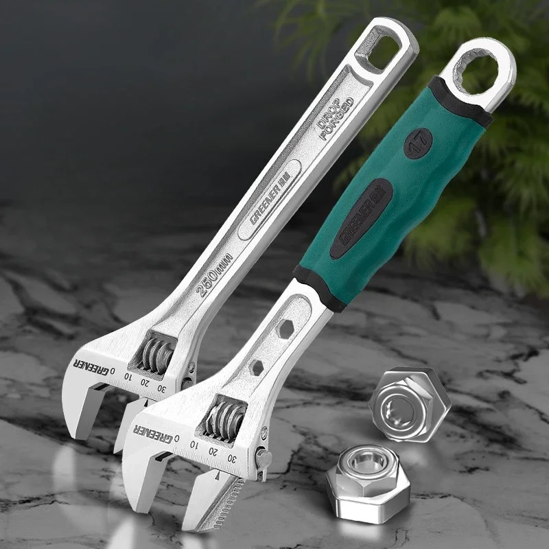 Adjustable Wrench Tool Large Opening Bathroom Pipe Pliers Multifunctional Adjustable Wrench
Adjustable Wrench Tool Large Opening Bathroom Pipe Pliers Multifunctional Adjustable Wrench