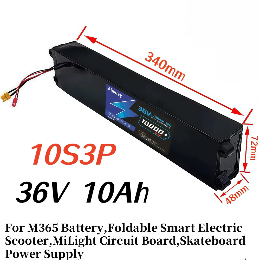 2025 New 10S3P 36V 10000mAh Electric Scooter Battery Pack 18650 Lithium M365 Electric Scooter 36v Battery Scooter. 
2025 New 10S3P 36V 10000mAh Electric Scooter Battery Pack 18650 Lithium M365 Electric Scooter 36v Battery Scooter.
