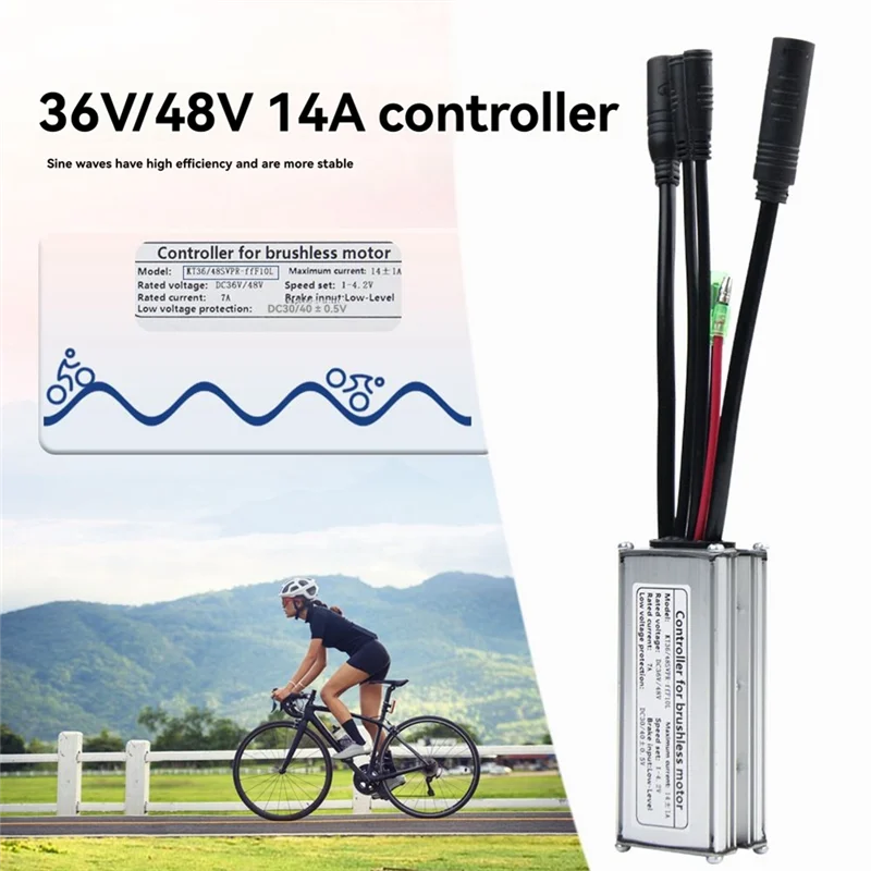 A84I-KT-14A 36/48V For Ebike Controller 6 Tube Sine Wave Waterproof Plug For KT LCD Display Motor Conversion
A84I-KT-14A 36/48V For Ebike Controller 6 Tube Sine Wave Waterproof Plug For KT LCD Display Motor Conversion