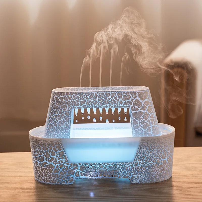 Raindrop air humidifier, Essential oil aromatherapy diffuser for home, Remote control, Ultrasonic aroma humidifier with colored
Raindrop air humidifier, Essential oil aromatherapy diffuser for home, Remote control, Ultrasonic aroma humidifier with colored