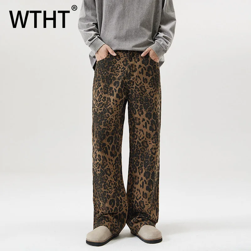 WTHT модные мужские прямые джинсовые брюки с леопардовым принтом, модные широкие джинсы с высокой талией, мужские, осень 2023, 2A2310
WTHT модные мужские прямые джинсовые брюки с леопардовым принтом, модные широкие джинсы с высокой талией, мужские, осень 2023, 2A2310