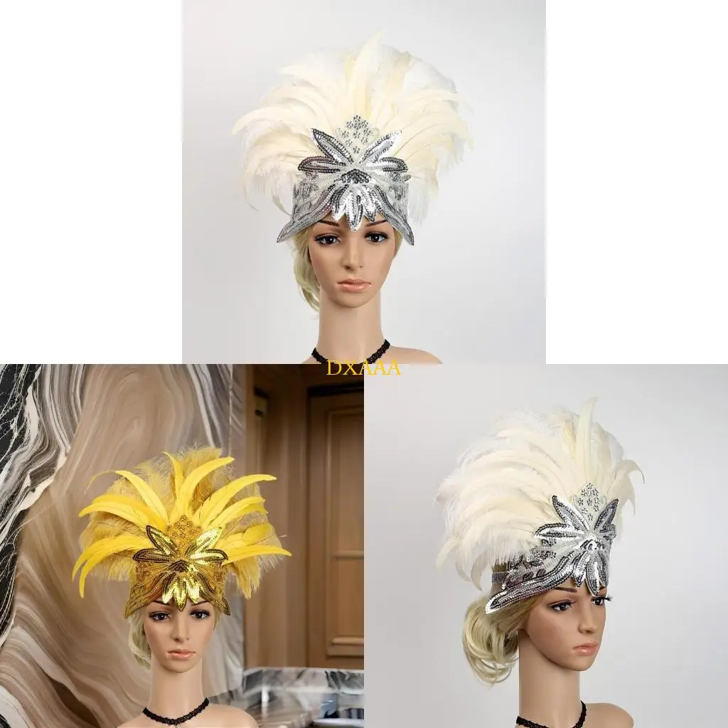 DXAA Flapper Headbands Mardi Gras Prom Dancer Headpiecefor Parties Carnivals
DXAA Flapper Headbands Mardi Gras Prom Dancer Headpiecefor Parties Carnivals