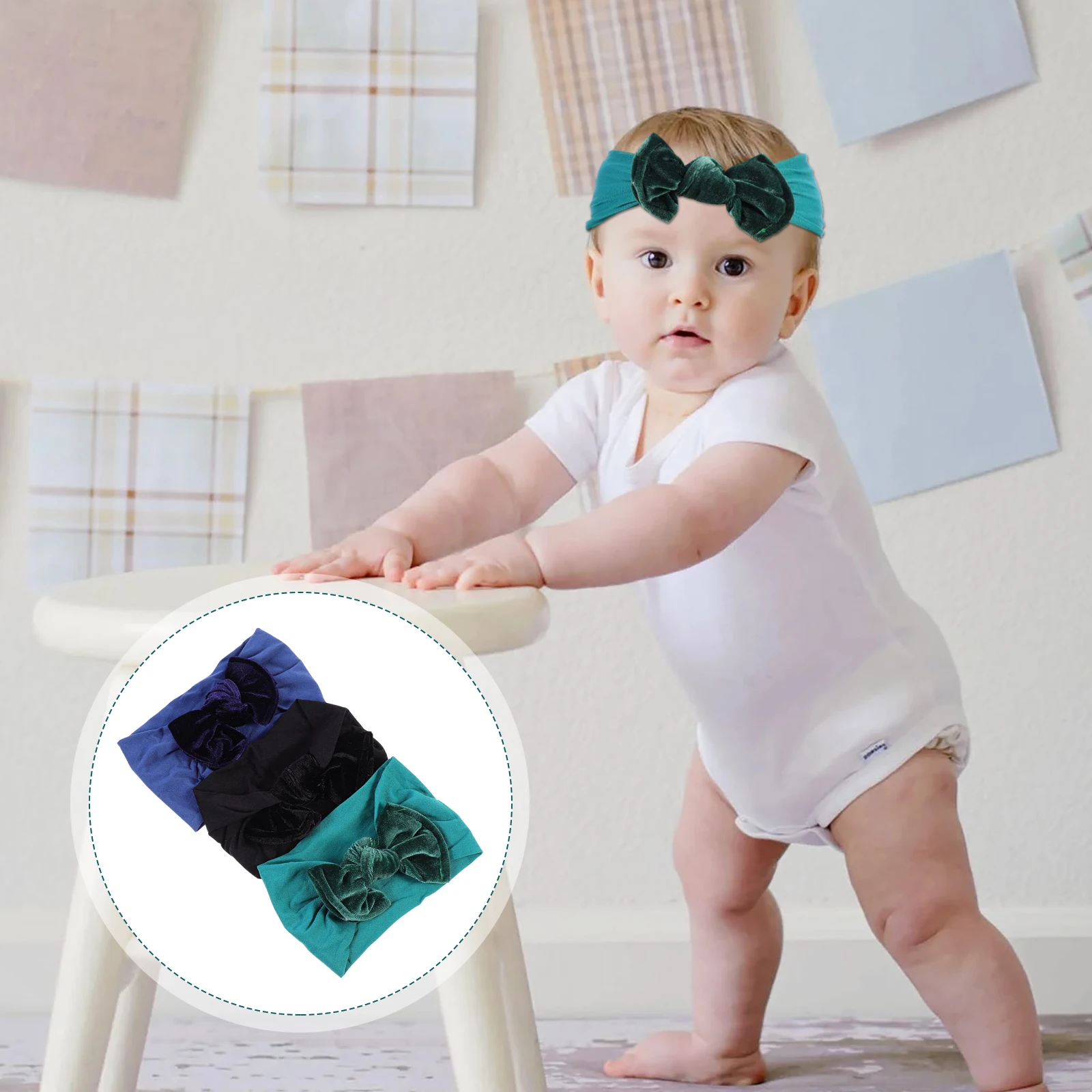 3 Pcs Baby Headb s Children Hair Accessories Comfortable Decorative Photography Headdress Easy to Wear for Girls Birthday Party
3 Pcs Baby Headb s Children Hair Accessories Comfortable Decorative Photography Headdress Easy to Wear for Girls Birthday Party