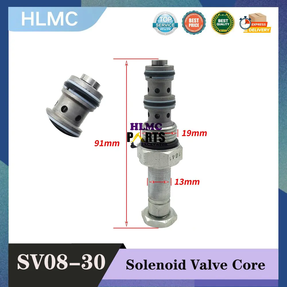 SV08-30 Детали экскаватора для Sunward 60150230360 Пилотный предохранительный замок Электромагнитный клапан Сердечник клапана FastSlow
SV08-30 Детали экскаватора для Sunward 60150230360 Пилотный предохранительный замок Электромагнитный клапан Сердечник клапана FastSlow