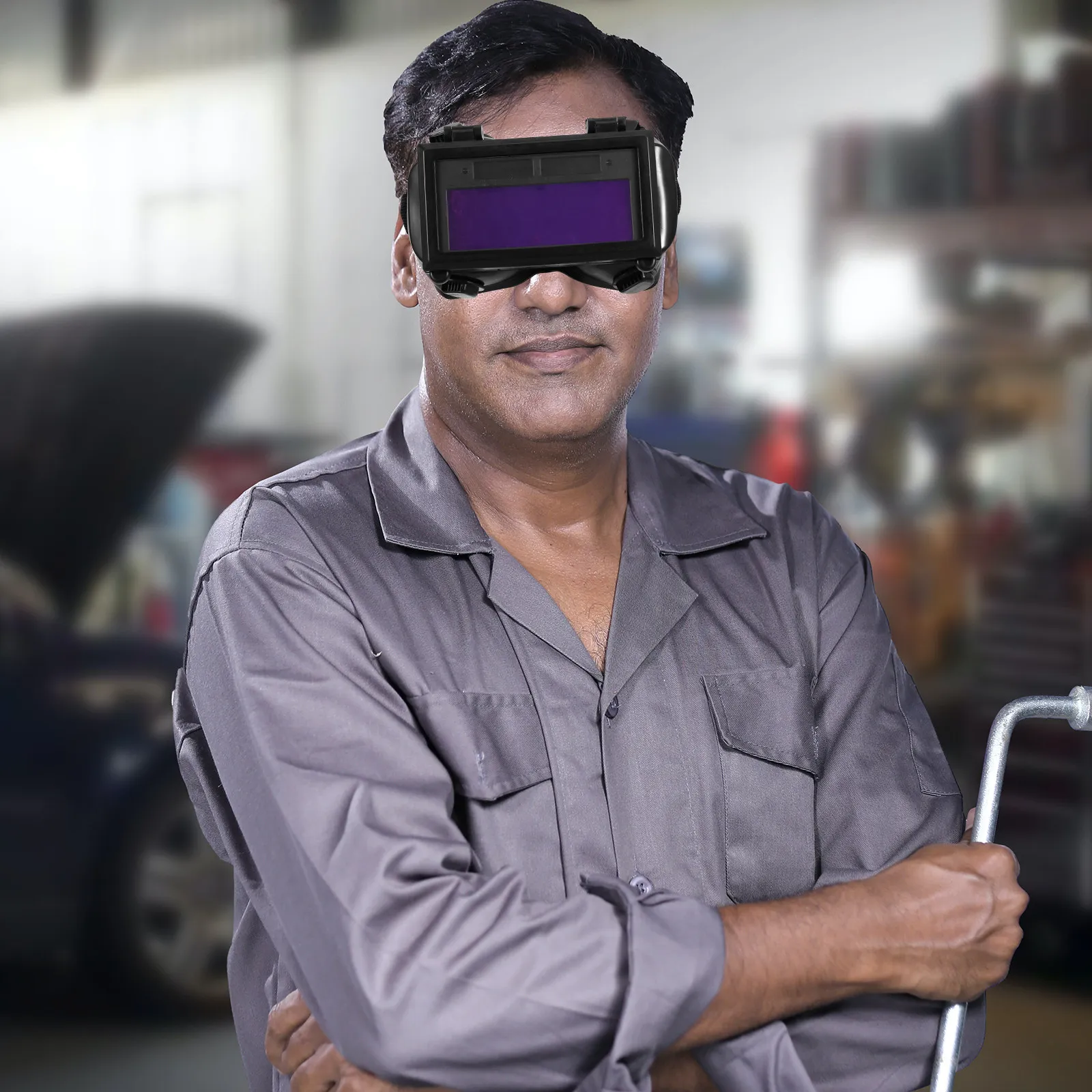 Welding Goggles Flip-Up Flip Cover Double-Layer Protective Glasses Eye Protector for Welding Cutting Grinding Industrial Use
Welding Goggles Flip-Up Flip Cover Double-Layer Protective Glasses Eye Protector for Welding Cutting Grinding Industrial Use