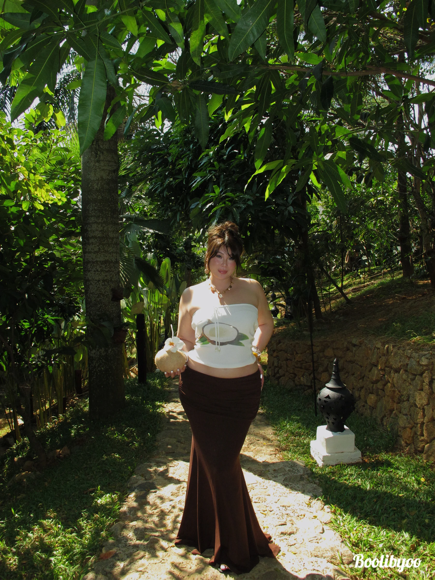 Boolibyoo34 Island Heat Large Print Tube Top Skirt Set Spicy Girl Sle Regular Length Universal Fit High Elastici Cotton B...
Boolibyoo34 Island Heat Large Print Tube Top Skirt Set Spicy Girl Sle Regular Length Universal Fit High Elastici Cotton B...