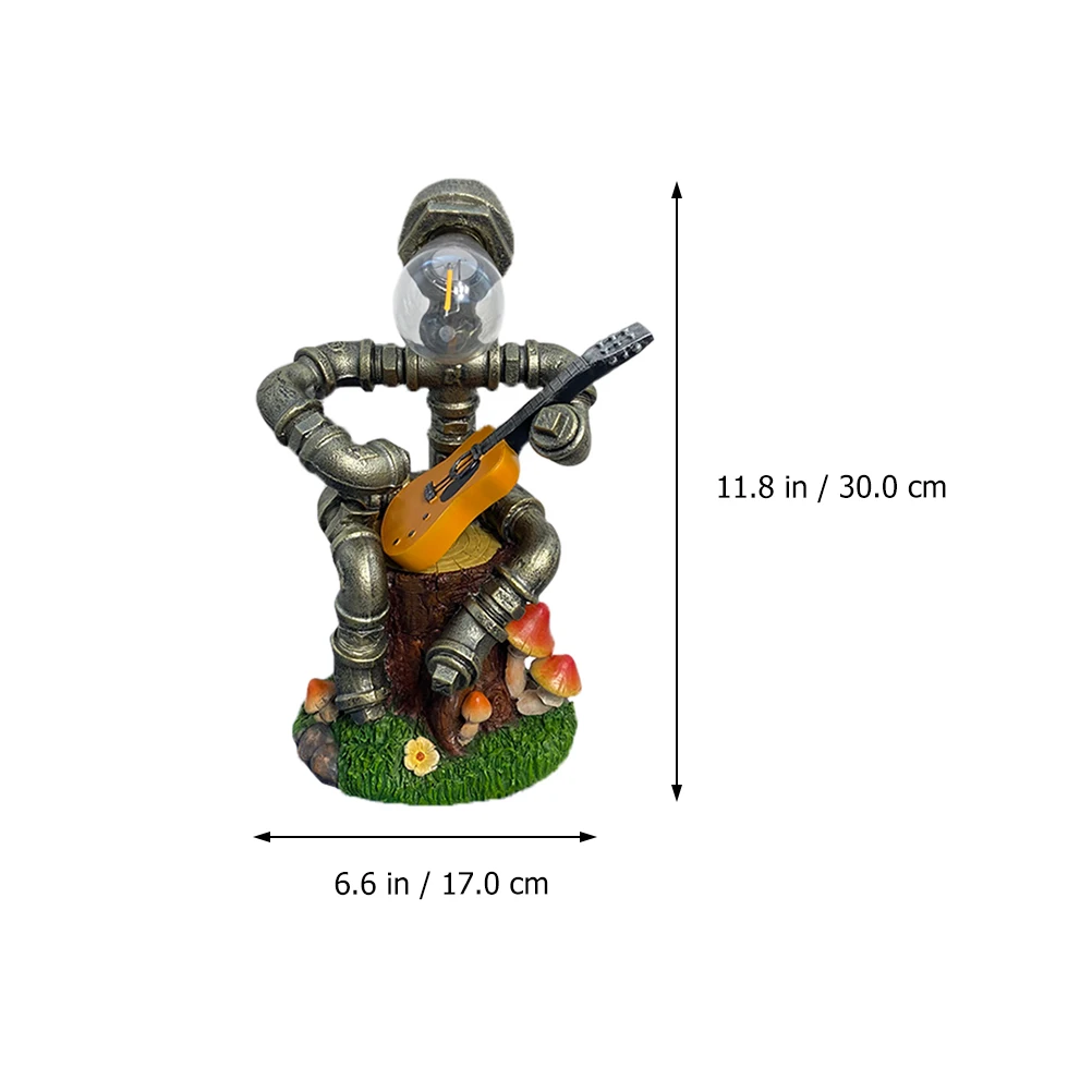 Retro Iron Robot Garden Light Solar Resin Decor Statue for Outdoor Yard Party Resin Craft Gifts Solar Lighting
Retro Iron Robot Garden Light Solar Resin Decor Statue for Outdoor Yard Party Resin Craft Gifts Solar Lighting