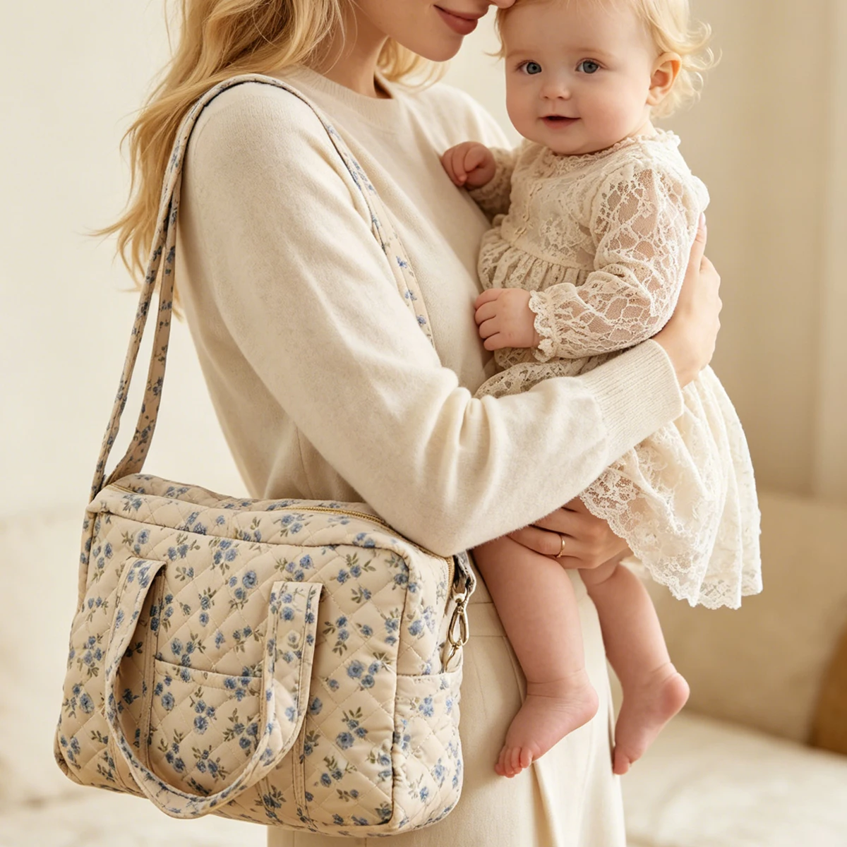 kangobaby Ladies' Cute Makeup Bag Flower Quilted Maternity and Child Bag Elegant Beauty Makeup Bag Travel Makeup Storage Bag
kangobaby Ladies' Cute Makeup Bag Flower Quilted Maternity and Child Bag Elegant Beauty Makeup Bag Travel Makeup Storage Bag
