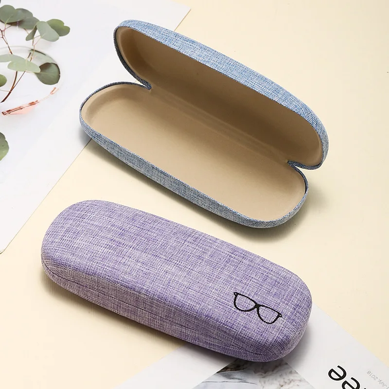 Fashionable portable glasses case, fresh and simple myopia glasses storage box for male and female students
Fashionable portable glasses case, fresh and simple myopia glasses storage box for male and female students