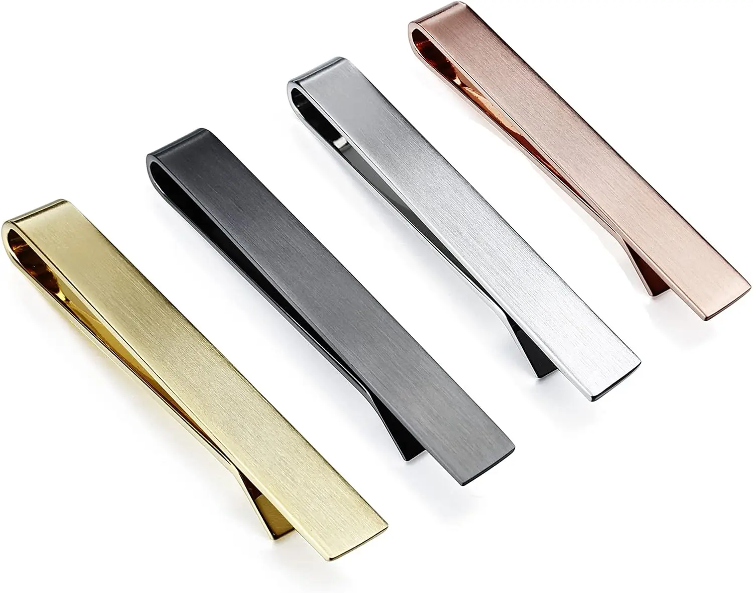 Skinny Tie Clips for Men - Wedding, Anniversary, Business Gift for Dad, Husband, Brother
Skinny Tie Clips for Men - Wedding, Anniversary, Business Gift for Dad, Husband, Brother