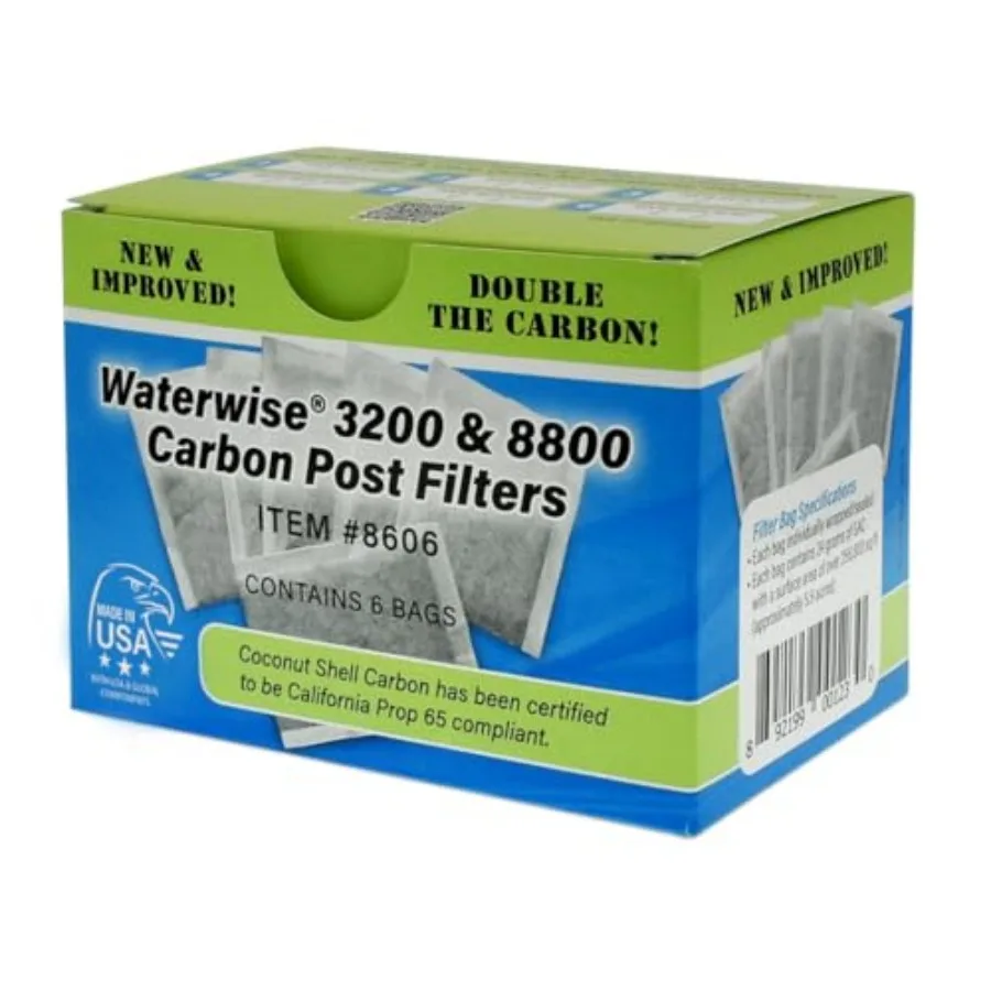 Post Filter Replacement Bags - Six Pack
Post Filter Replacement Bags - Six Pack