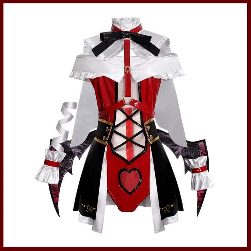 Anime Needy Girl Overdose Kange Cosplay Costume Red Jumpsuits Cloak Uniform Wig Adult Woman Sexy Carnival Halloween Suits;3'v,6.
Anime Needy Girl Overdose Kange Cosplay Costume Red Jumpsuits Cloak Uniform Wig Adult Woman Sexy Carnival Halloween Suits;3'v,6.