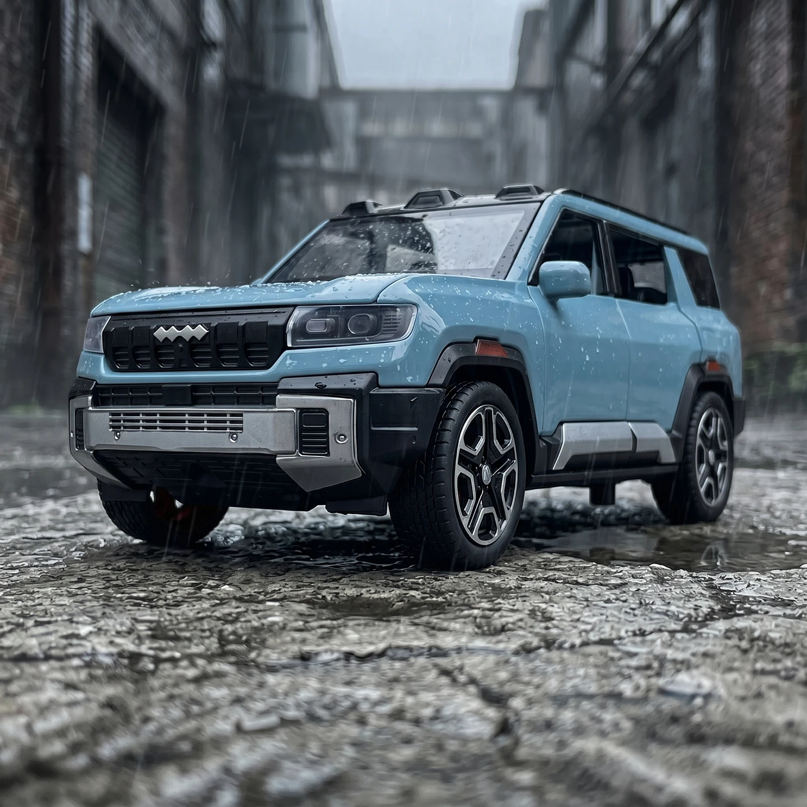 1:32 Fangchengbao Bao 8 New Energy Hardcore Off-road SUV Alloy Metal Diecast Model Car Trendy Ornaments Collectible Ornament
1:32 Fangchengbao Bao 8 New Energy Hardcore Off-road SUV Alloy Metal Diecast Model Car Trendy Ornaments Collectible Ornament