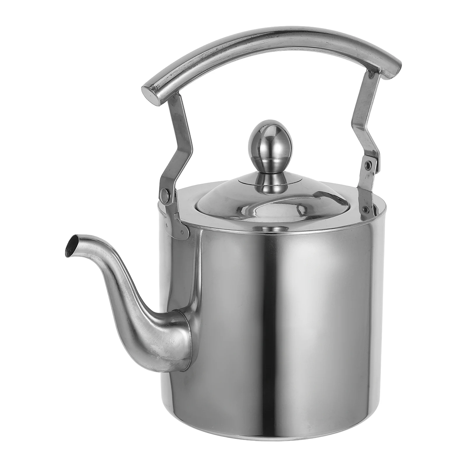 1pc Stainless Steel Water Kettle Large Capacity Camping Tea Kettle Outdoor Thickened Material Boiling Durable Cookware
1pc Stainless Steel Water Kettle Large Capacity Camping Tea Kettle Outdoor Thickened Material Boiling Durable Cookware