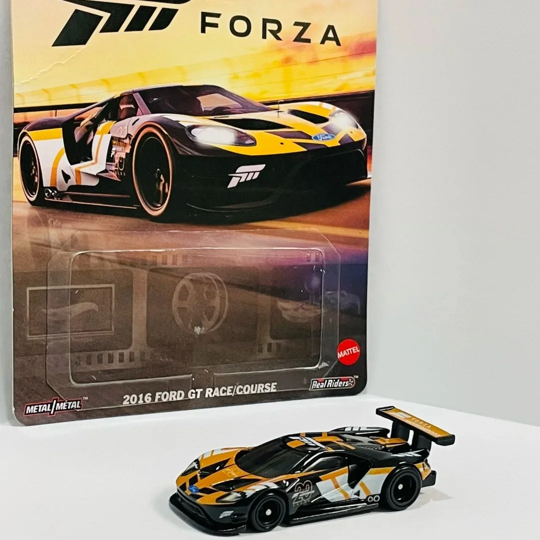 Hot Wheels Premium Pop Culture Forza 2016, Ford GT Race Car 1:64, литая под давлением модель, металлический корпус, коллекционная машина, детская игрушка, подарок для мальчиков
Hot Wheels Premium Pop Culture Forza 2016, Ford GT Race Car 1:64, литая под давлением модель, металлический корпус, коллекционная машина, детская игрушка, подарок для мальчиков