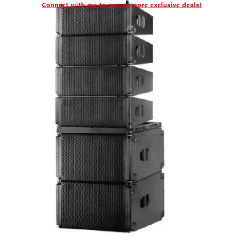 PA System Outdoor Concert Sound Equipment Dual 10 Inch Passive Line Array Speaker System For Stage Performance
PA System Outdoor Concert Sound Equipment Dual 10 Inch Passive Line Array Speaker System For Stage Performance