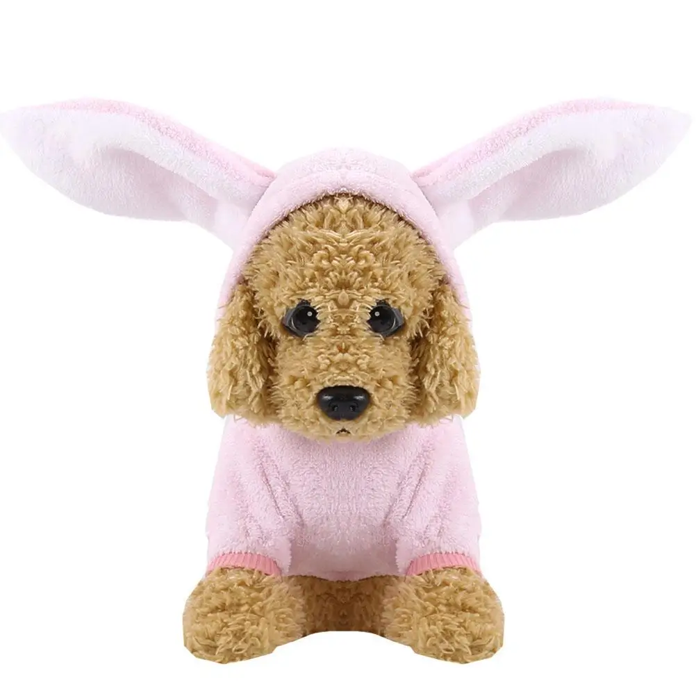 Pet Clothes Rabbit Ear Design Cozy Dog Cat Outfit Perfect for Outdoor Walking Photo Taking Costumes Small Pajamas Bunny Cosplay
Pet Clothes Rabbit Ear Design Cozy Dog Cat Outfit Perfect for Outdoor Walking Photo Taking Costumes Small Pajamas Bunny Cosplay