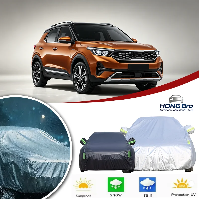 For Kia Sonet QY 2020-2025 Full Car Covers Oxford Fabric, Anti-UV Sunshade, Waterproof Snowproof Dustproof Accessories
For Kia Sonet QY 2020-2025 Full Car Covers Oxford Fabric, Anti-UV Sunshade, Waterproof Snowproof Dustproof Accessories