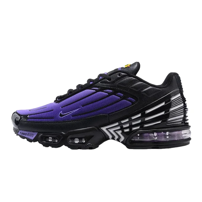 Nike Air Max Plus 3 Men's Running Shoes, Anti Slip, Durable, Comfortable, Shock Absorbent, Breathable Sneakers, Black/Purple
Nike Air Max Plus 3 Men's Running Shoes, Anti Slip, Durable, Comfortable, Shock Absorbent, Breathable Sneakers, Black/Purple