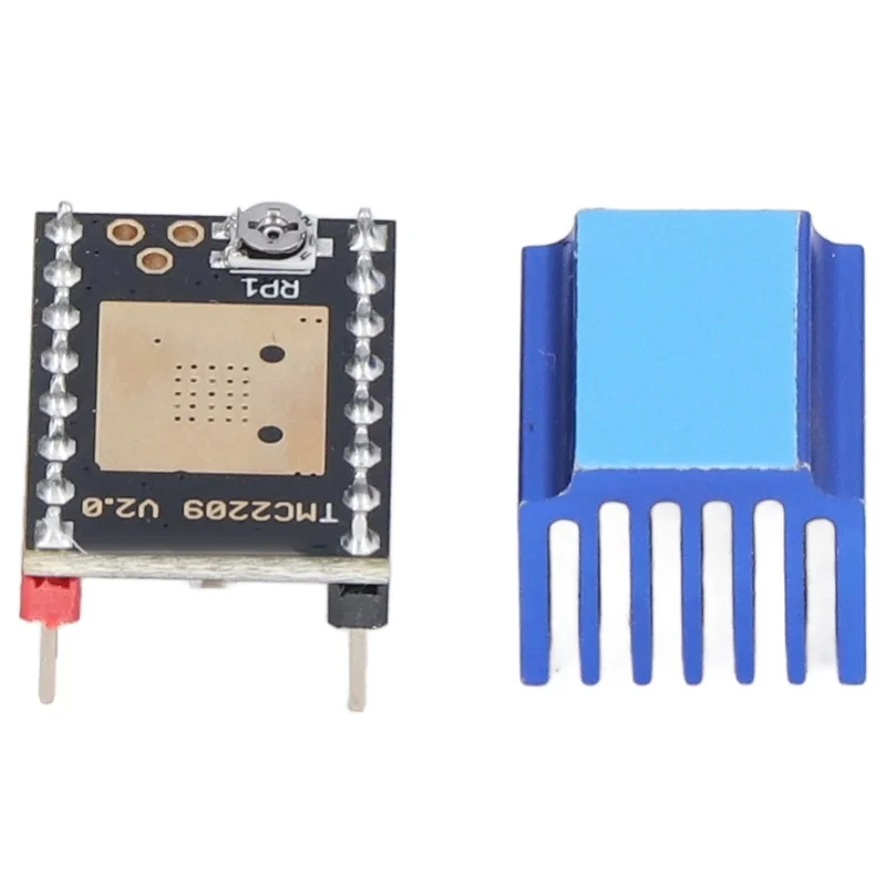Step Motor Driver UART Mode Ultra Quiet Module With Heat Sink TMC2209 For 3D Printer
Step Motor Driver UART Mode Ultra Quiet Module With Heat Sink TMC2209 For 3D Printer
