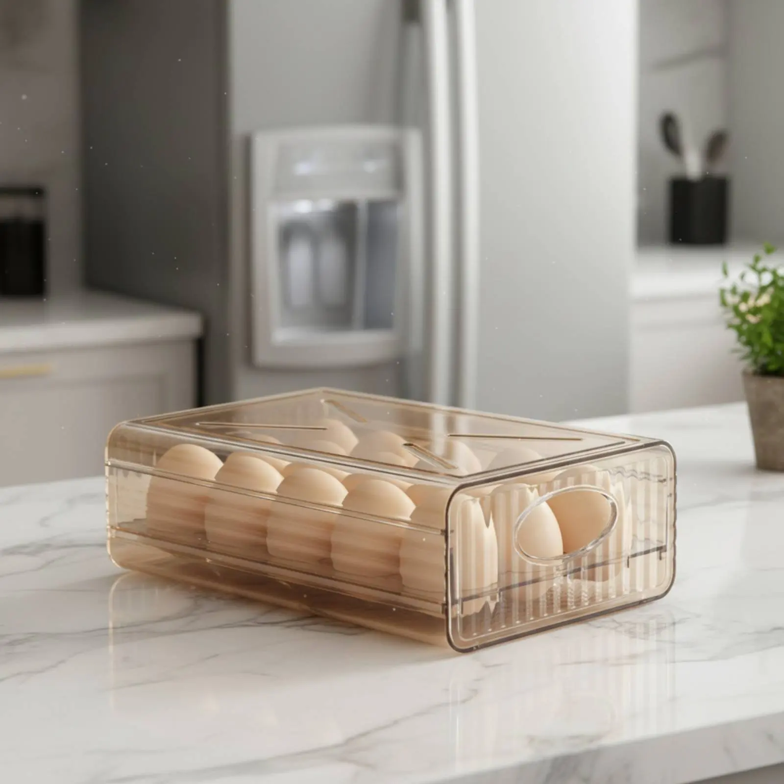 Refrigerator Oval Food Item Storage Box Crisp Keeping Clear Plastic Oval Food Item Container Transparent Food-Safe Material
Refrigerator Oval Food Item Storage Box Crisp Keeping Clear Plastic Oval Food Item Container Transparent Food-Safe Material