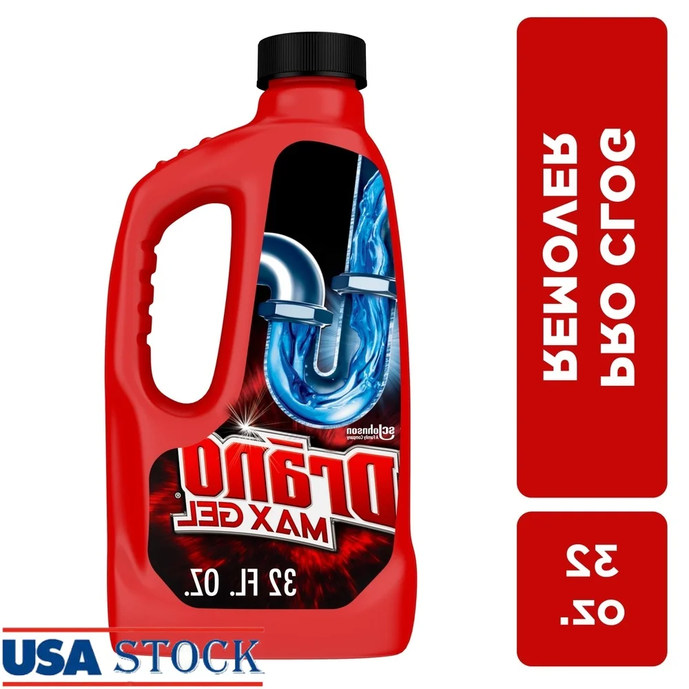 Макс-гель для удаления сливного засора, толщина 32 унции, формула, быстродействующее очиститель, безопасная кухня, ванная комната, трубы, технология защиты труб
Макс-гель для удаления сливного засора, толщина 32 унции, формула, быстродействующее очиститель, безопасная кухня, ванная комната, трубы, технология защиты труб