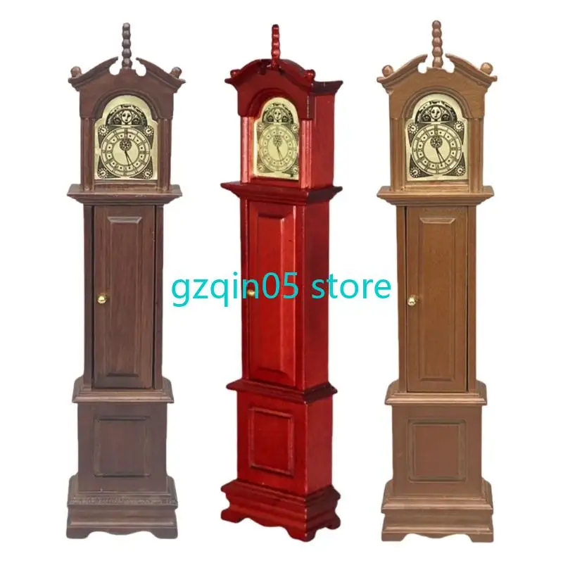 H055 Miniature Dollhouses Nostalgic Grandfather Clock Ornament for Art Collectors and Classical Interior Styling
H055 Miniature Dollhouses Nostalgic Grandfather Clock Ornament for Art Collectors and Classical Interior Styling
