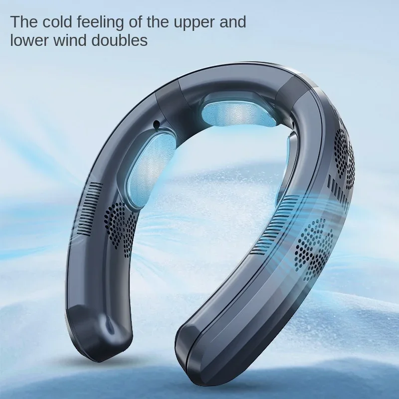 New Neck Fan USB Portable Digital Display Cooling and Heating Neck Fan Cooling Wind Air Cooler Rechargeable Mini Fan Conditioner
New Neck Fan USB Portable Digital Display Cooling and Heating Neck Fan Cooling Wind Air Cooler Rechargeable Mini Fan Conditioner