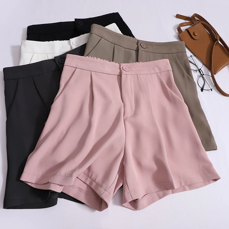 New Suit Shorts Women's Summer Korean Version Loose Chiffon Shorts A Word Wide Leg Shorts
New Suit Shorts Women's Summer Korean Version Loose Chiffon Shorts A Word Wide Leg Shorts