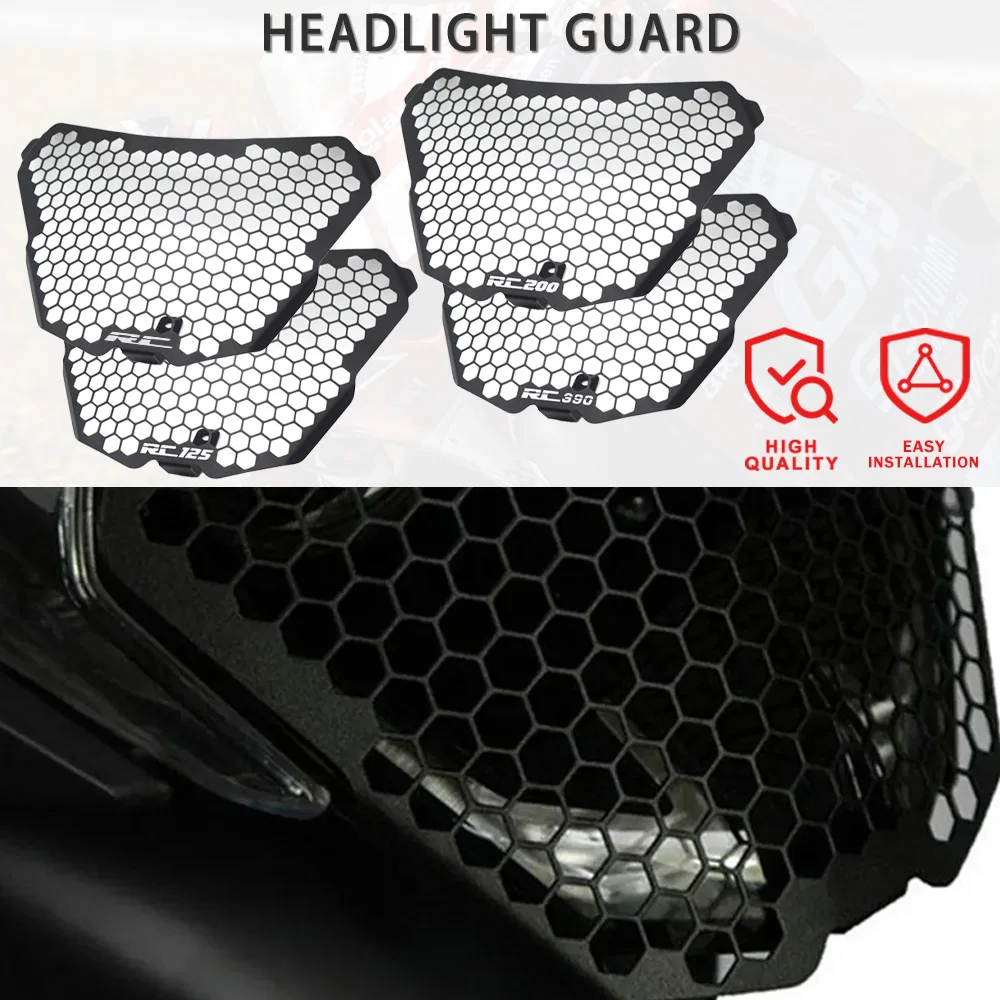 2025 Motorcycle RC125 RC200 RC390 Front Headlight Headlamp Grille Guard Cover Protector For KTM RC 125 200 390 RC 2014-2024 2023
2025 Motorcycle RC125 RC200 RC390 Front Headlight Headlamp Grille Guard Cover Protector For KTM RC 125 200 390 RC 2014-2024 2023