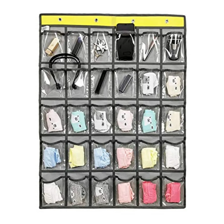 Classroom Pocket Chart for Phone Calculator Holder Over The Door Hanging Closet Jewelry Org with 30 Clear Pockets
Classroom Pocket Chart for Phone Calculator Holder Over The Door Hanging Closet Jewelry Org with 30 Clear Pockets