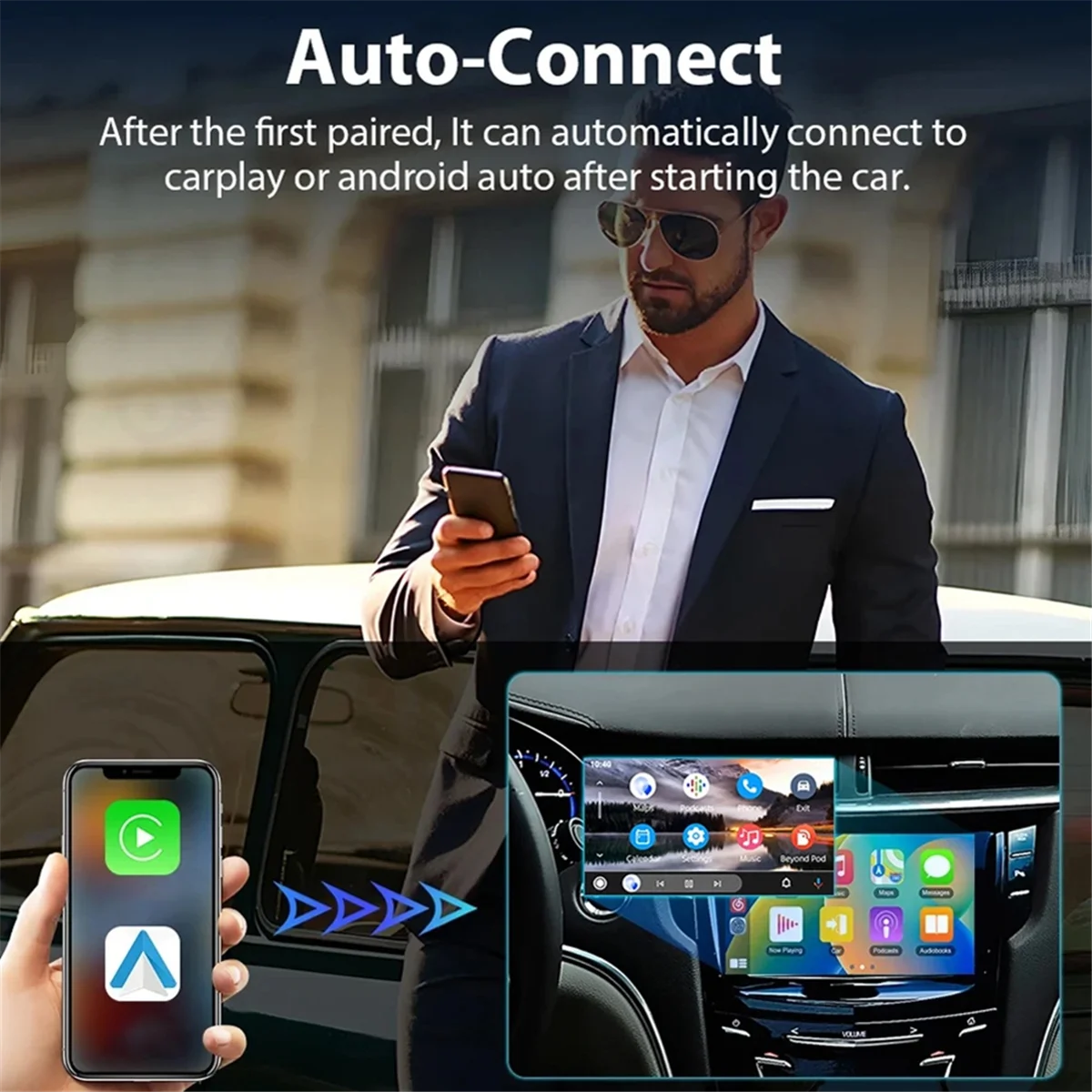 Получите! Беспроводной адаптер Carplay Android Auto 2in1 Smart Dongle для Peugeot для VW, Toyota, Skoda, Volvo, Kia
Получите! Беспроводной адаптер Carplay Android Auto 2in1 Smart Dongle для Peugeot для VW, Toyota, Skoda, Volvo, Kia