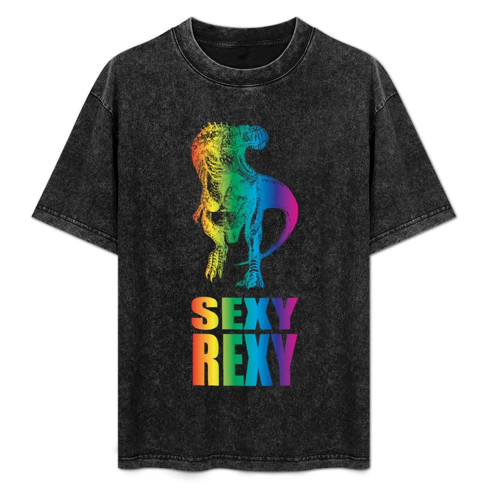 Rainbow Dinosaur: Sexy Rexy T-Shirt Labor Work Casual T-Shirt
Rainbow Dinosaur: Sexy Rexy T-Shirt Labor Work Casual T-Shirt